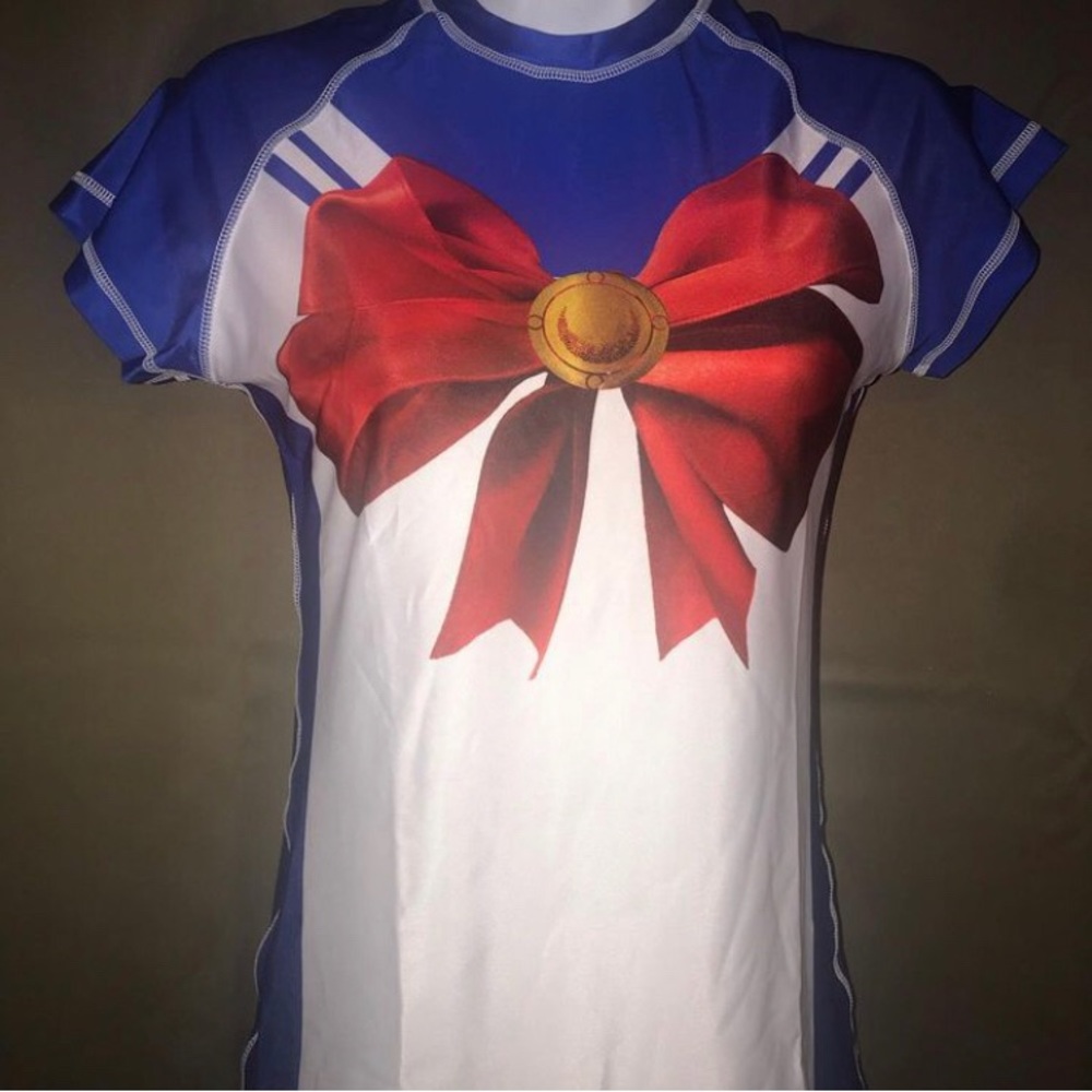 NWT Sailor Moon Rashguard BJJ